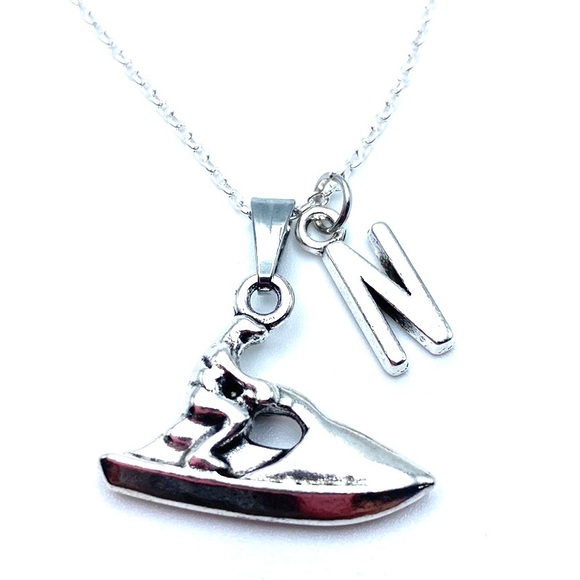 Jet Ski Necklace May Be Personalized - Picture 6 of 9